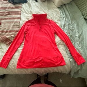 Bench Hot Pink Funnel Neck Pullover Sweatshirt